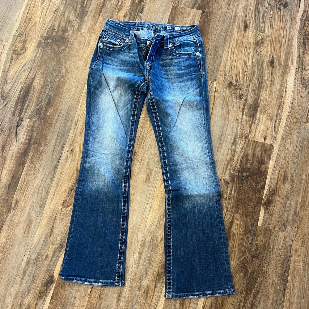 MissMe jeans size 28 Mid-Rise Easy Boot
